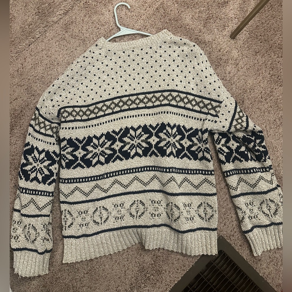 Vintage 90s Fieldmaster Knit Sweater Men’s L – Made in USA Cotton Blend